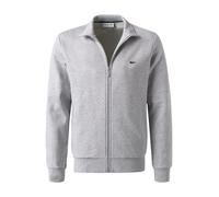 LACOSTE Sweatjacke Herren Regular Fit Baumwolle grau, 58 (3XL)