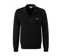 LACOSTE Sweatjacke Herren Regular Fit Baumwolle schwarz, 50 (M)