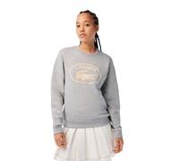 Lacoste - Sweatshirt für Damen, Bio-Baumwolle, lose Passform (Grau) EU 42 / UK 14