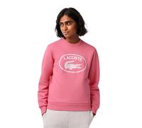 Lacoste - Sweatshirt für Damen, Bio-Baumwolle, lose Passform, Langärmlig (Pink) EU 42 / UK 14