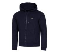 Lacoste Zip-up Fleece Hoodie Navy Blue Größe: M | Kaputzenpullis Outlet | Herren | Blau