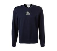LACOSTE Sweatshirt Herren Baumwolle blau, M
