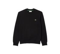 LACOSTE Herren Sweatshirt, Rundhals - Fleece, Classic Fit, Logo, Baumwoll-Mix Schwarz / 6XL 6XL Schwarz