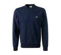 Lacoste Fleece Crew Neck Sweatshirt Navy Blue Größe: S | Pullover Outlet | Herren | Blau