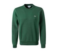 LACOSTE Sweatshirt Herren Regular Fit Rundhals Baumwolle grün, 56 (XXL)