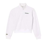 Lacoste - Sweatshirt mit kurzem Reißverschluss für Damen (Weiß) EU 38 / UK 10
