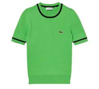 Lacoste - Sweatshirt Rippenstrick für Damen kurzärmlig (Grün) EU 34 / UK 6