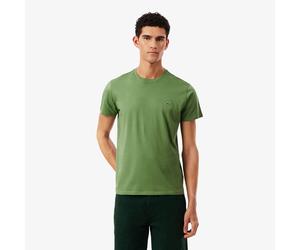 Lacoste T-Shirt a Girocollo in Cotone Pima Grün-02M da Uomo Mann VI / XL VI / XL
