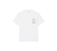 Lacoste Printed Cotton T-Shirt weiß - M