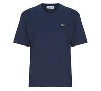 Lacoste Relaxed Fit Logo Damen T-Shirt marineblau - 42