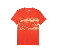 Lacoste Tennis×Novak Djokovic Rot Herren 5 T-Shirt