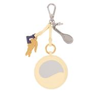 Lacoste Tennis Racket Mirror L Charms Key Ring - chick