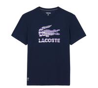 Herren Tennis-T-Shirt Lacoste Tennis x Daniil Medvedev - navy blue - Blau (XL)