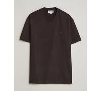 Lacoste Textured Cotton T-Shirt Buffalo Brown Braun M