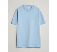 Lacoste Textured Cotton T-Shirt Light Blue Blau L