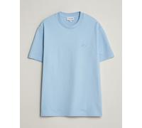 Lacoste Textured Cotton T-Shirt Light Blue Blau S