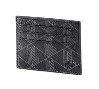 LACOSTE The Blend CC Holder Allover Monogram Noir Gris