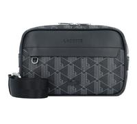 LACOSTE The Blend Body Bag Allover Monogram Noir Gris