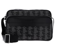Lacoste Herren Umhängetasche Reporter Bag, Handtasche,Schultertasche,Cross-Body,Monogram Noir GRIS (H45),Einheitsgröße (One Size)