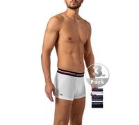 Lacoste Iconic Tricolor Boxershorts blau/weiß (3er-Pack) - XS