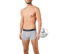 LACOSTE Trunks Herren Baumwolle grau, 8 (XXL)