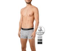 Lacoste Badeslip 3 Einheiten S Black / Bitume Chine (Herstellerartikelnummer: 5H3411VDP-S)