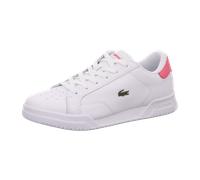 Lacoste Twin Serve Sneaker für Damen, weiß, Größe 42 EU / 8 UK