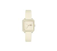 Lacoste Uhr mit DREI-Zeiger-Quarzwerk für Damen Kollektion LACOSTE.12.12 Flow mit Champagnerfarbenes Silikonarmband - 2001385