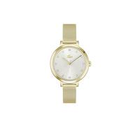 Lacoste Uhr mit DREI-Zeiger-Quarzwerk für Damen Kollektion RIGA mit Edelstahl-Mesh-Armband - Erhältlich in Gold oder Rotgoldfarbe