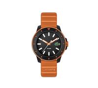 Lacoste Uhr mit DREI-Zeiger-Quarzwerk für Herren Kollektion Lacoste.12.12 Scuba mit Oranges Silikonarmband - 2011416