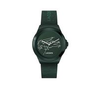 Lacoste Uhr mit DREI-Zeiger-Quarzwerk Für Männer und Frauen Kollektion NEOCROC mit Grünes Silikonarmband - 2011391