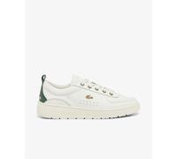 Lacoste Umpire Off White/Dunkelgrün für Herren Mann 45 45