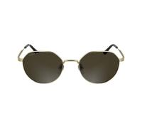 Lacoste Unisex Adult Sunglasses L268S - Gold with Solid Brown Lens