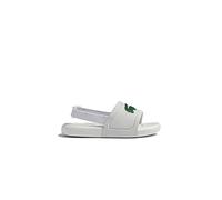 Lacoste Unisex Baby 45CUI0011 Pantoletten & Sandalen, WHT/GRN, 19 EU