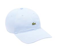 LACOSTE Unisex Cap - Baseball Cap, Baumwolle, Croco Logo, One Size, einfarbig One size Blau