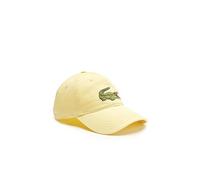 Lacoste Unisex - Erwachsene Baseball Cap RK9871, Damen,Herren Schirmmütze,Baseball Mütze,Kappe,Gelb,TU