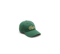 Lacoste Unisex - Erwachsene Baseball Cap RK9871, Damen,Herren Schirmmütze,Baseball Mütze,Kappe,Grün,TU
