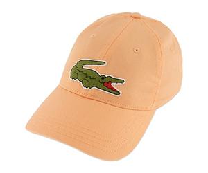 Lacoste Unisex - Erwachsene Baseball Cap RK9871, Damen,Herren Schirmmütze,Baseball Mütze,Kappe,Orange,TU