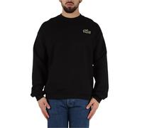 Lacoste Herren Sweatshirt Loose Fit, schwarz, Gr. S