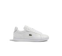 Lacoste Unisex - Kinder Low-Top Sneaker Carnaby PRO BL 23 1 SUJ, Jungen,Mädchen Halbschuhe,straßenschuhe,Strassenschuhe,Weiss (21G),35 EU / 2.5 UK