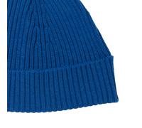 LACOSTE Unisex Mütze - Strickmütze, Beanie, Wolle, Logo-Patch, One Size Blau (France) One size Blau