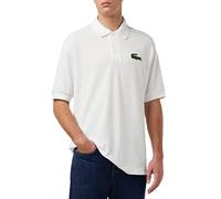 Lacoste Unisex Ph3922 Loose Fit Poloshirt, weiß, M
