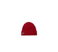Lacoste Unisex Rb0001 Beanie-Mütze, Bordeaux, Einheitsgröße