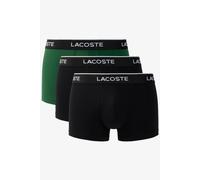 Lacoste Unterhose schwarz/grün, Einfarbig