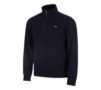 Lacoste Urban Lifestyle Half Zip Longsleeve Herren-Dunkelblau in dunkelblau, Größe: M (nur noch wenige Artikel verfügbar)
