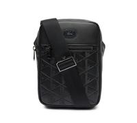 Lacoste Umhängetasche mit Strukturmuster Modell 'CROSSOVER BAG' in Black, Größe 1