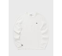 Lacoste Regular Fit Longsleeve weiss, Einfarbig