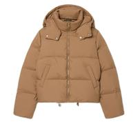 Lacoste Water-Repellent Hooded Down - brown (L)