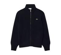 Lacoste - Woll-Strickjacke mit Reißverschluss - - Knitwear - Herren - Blau - M
