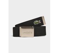 Lacoste Woven Gürtel - Herren, Schwarz - 90CM
